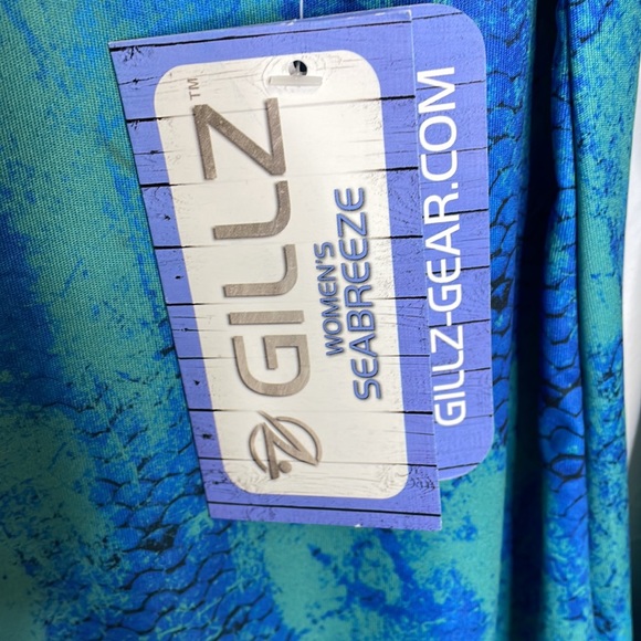 -GILLZ Seabreeze Performance Moisture Wicking Long Sleeve Shirt - Picture 7 of 9